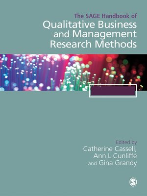 cover image of The SAGE Handbook of Qualitative Business and Management Research Methods